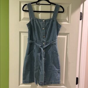 Rails Denim Button-Down Dress